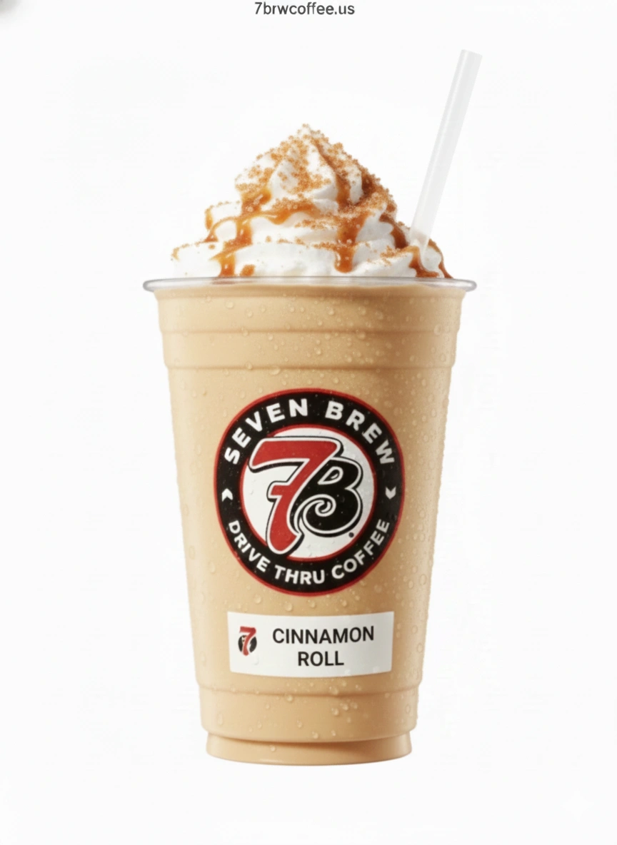 7 Brew Cinnamon Roll