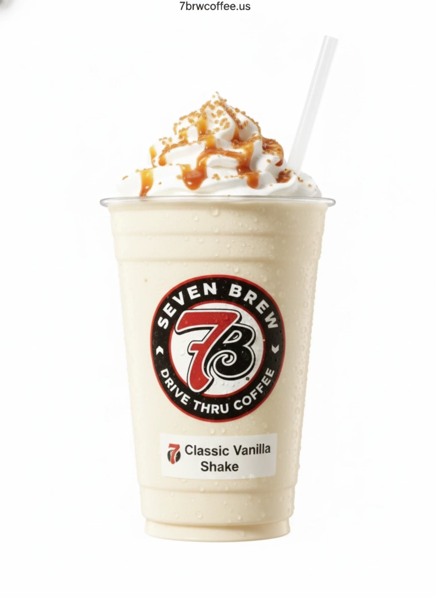 7 Brew Classic Vanilla Shake